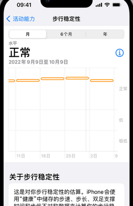 呼和浩特iPhone手机维修如何在iPhone开启'步行稳定性通知'